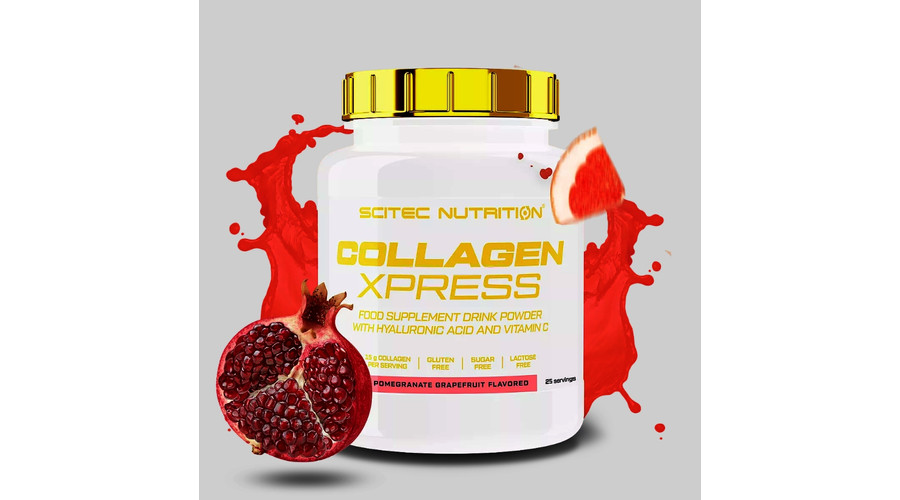 Collagen Xpress 475g gránátalma-grapefruit Scitec Nutrition Collagen Xpress 475g gránátalma-grapefruit Scitec Nutrition