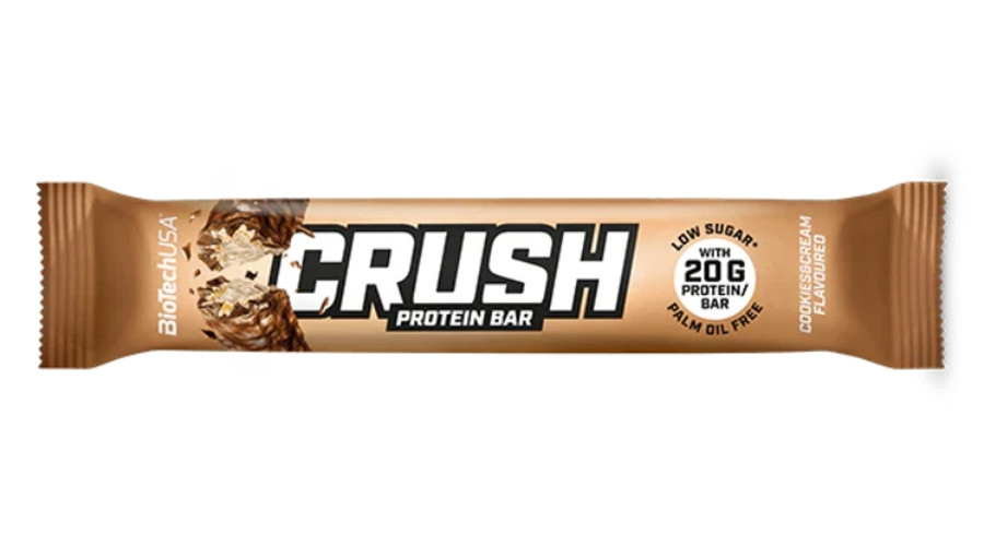 Crush Protein Bar 64 g cookies&cream BioTechUSA