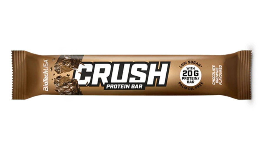 Crush Protein Bar 64 g csokoládé-brownie BioTechUSA Crush Protein Bar 64 g csokoládé-brownie BioTechUSA