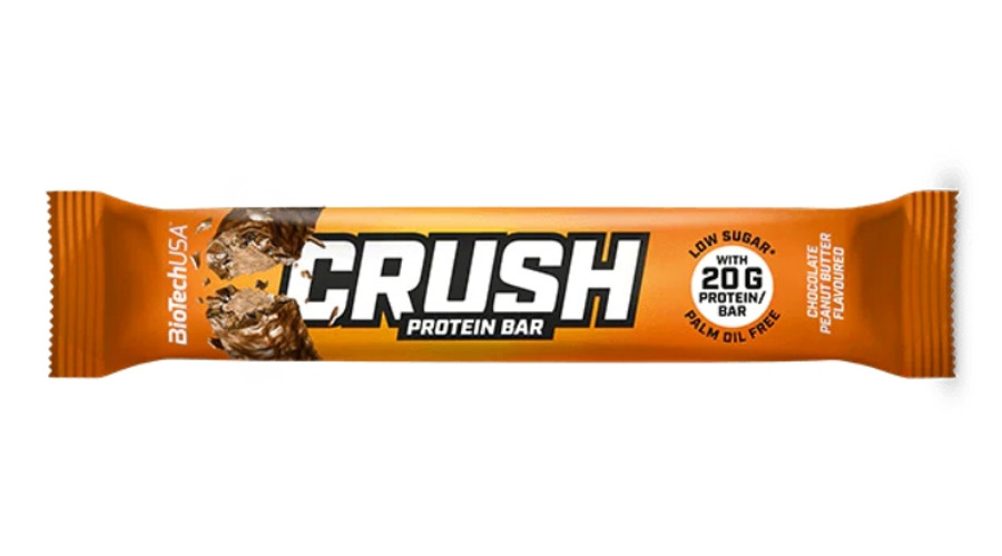 Crush Protein Bar 64 g csokoládé-mogyoróvaj BioTechUSA Crush Protein Bar 64 g csokoládé-mogyoróvaj BioTechUSA