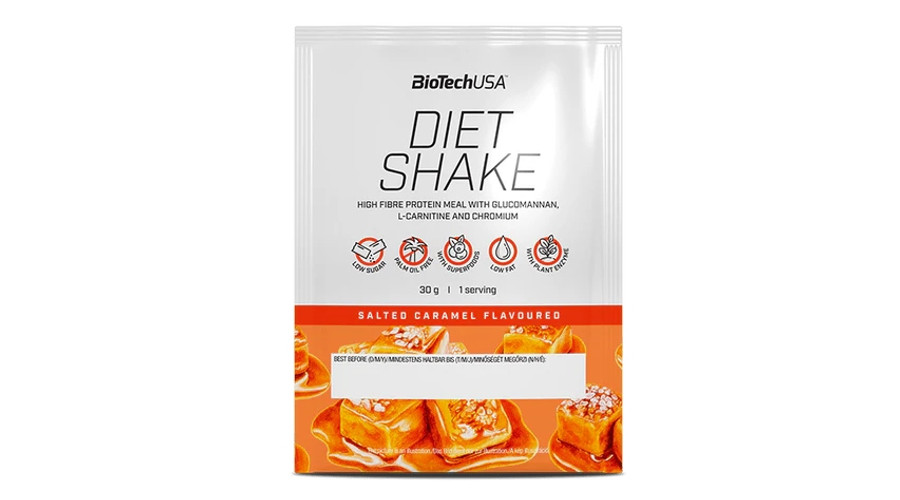 Diet Shake 30 g sós karamell BioTechUSA Diet Shake 30 g sós karamell BioTechUSA