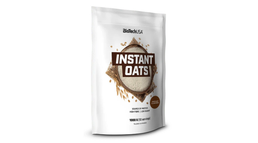 Instant Oats 1000 g mogyoró BioTechUSA