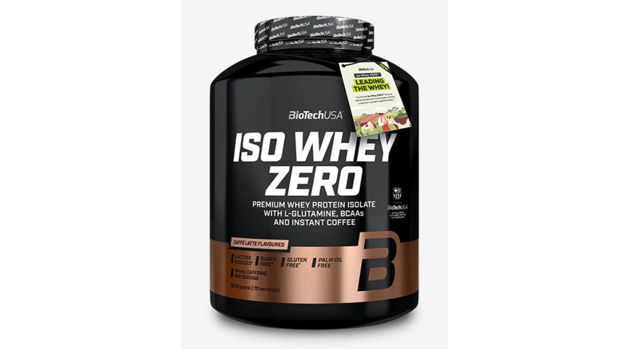 Iso Whey Zero 1816 g caffé latte BioTechUSA Iso Whey Zero 1816 g caffé latte BioTechUSA