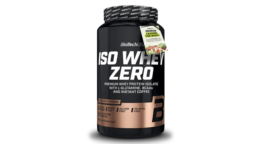 Iso Whey Zero 908 g caffé latte BioTechUSA