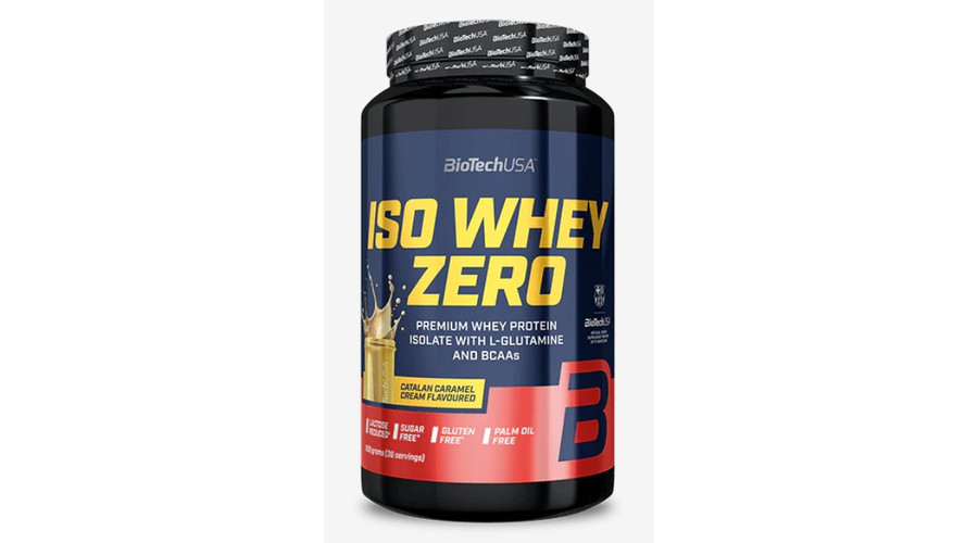 Iso Whey Zero 908 g catalan caramel cream BioTechUSA Iso Whey Zero 908 g catalan caramel cream BioTechUSA
