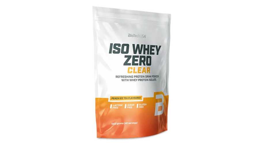 Iso Whey Zero Clear 1000 g barackos ice tea BioTechUSA Iso Whey Zero Clear 1000 g barackos ice tea BioTechUSA