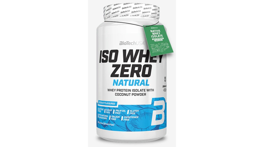 Iso Whey Zero Natural 908 g kókusz BioTechUSA