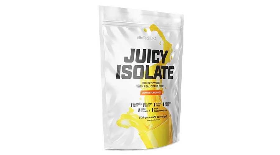 Juicy Isolate 500 g narancs BioTechUSA Juicy Isolate 500 g narancs BioTechUSA