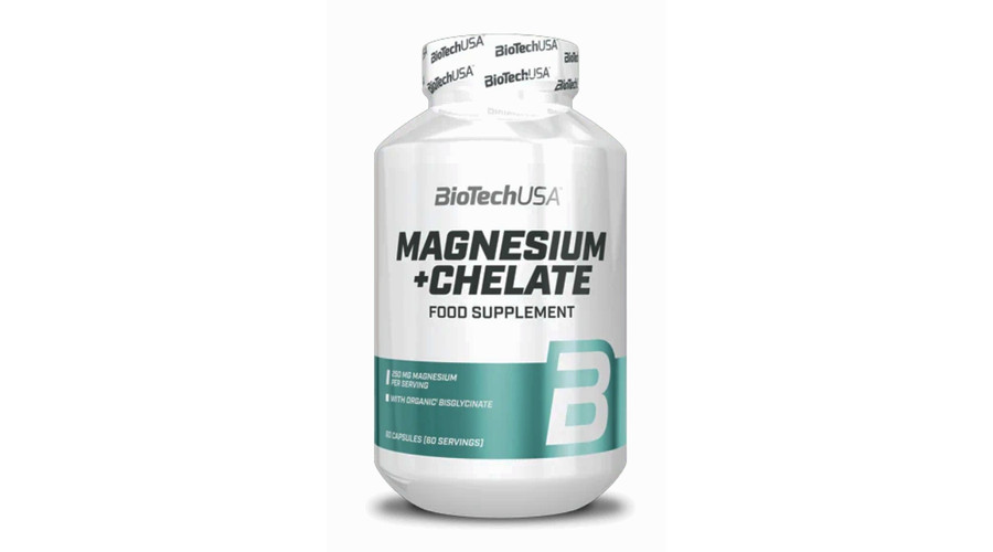 Magnesium + Chelate 60 kapsz. BioTechUSA Magnesium + Chelate 60 kapsz. BioTechUSA
