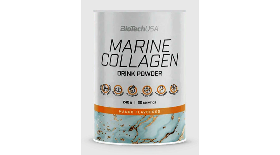 Marine Collagen 240 g mangó BioTechUSA