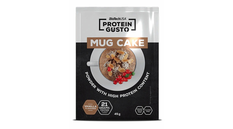 Protein Gusto - Mug Cake 45 g vanília BioTechUSA Protein Gusto - Mug Cake 45 g vanília BioTechUSA