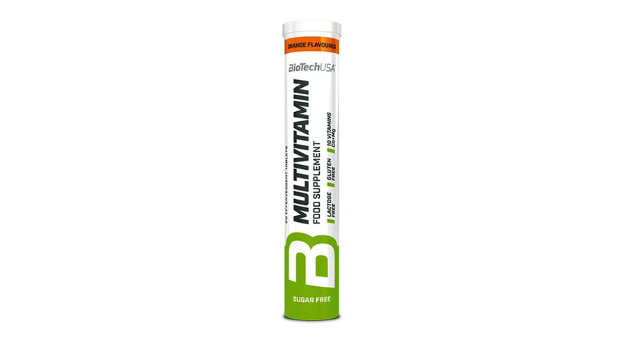 Multivitamin 20 pezsgőtabl. narancs BioTechUSA Multivitamin 20 pezsgőtabl. narancs BioTechUSA