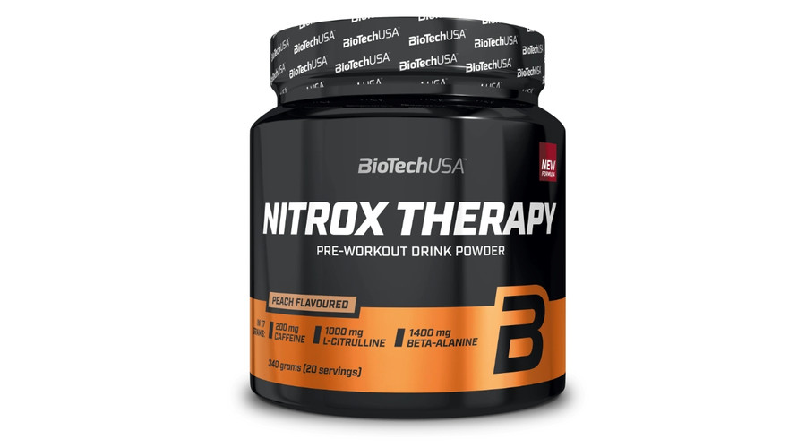 Nitrox Therapy 340 g őszibarack BioTechUSA