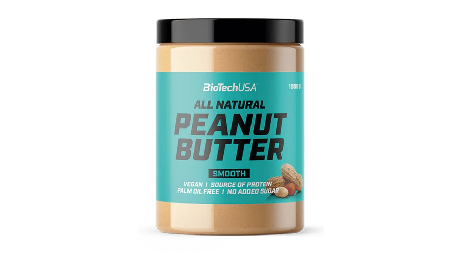 Peanut Butter (mogyoróvaj) 1000 g smooth BioTechUSA Peanut Butter (mogyoróvaj) 1000 g smooth BioTechUSA
