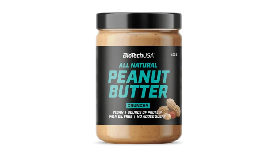 Peanut Butter (mogyoróvaj) 400 g crunchy BioTechUSA Peanut Butter (mogyoróvaj) 400 g crunchy BioTechUSA