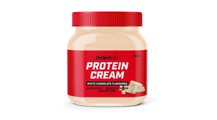 Protein Cream 400 g fehércsokoládé BioTechUSA Protein Cream 400 g fehércsokoládé BioTechUSA