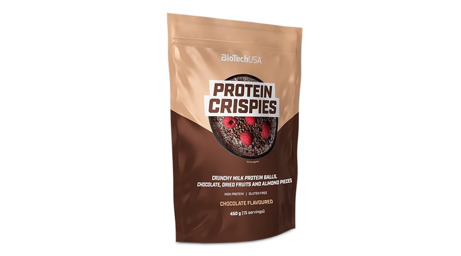 Protein Crispies 450 g csokoládé BioTechUSA