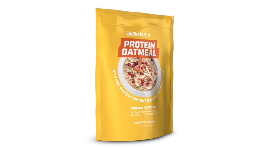 Protein Oatmeal 1000 g banán-alma BioTechUSA Protein Oatmeal 1000 g banán-alma BioTechUSA