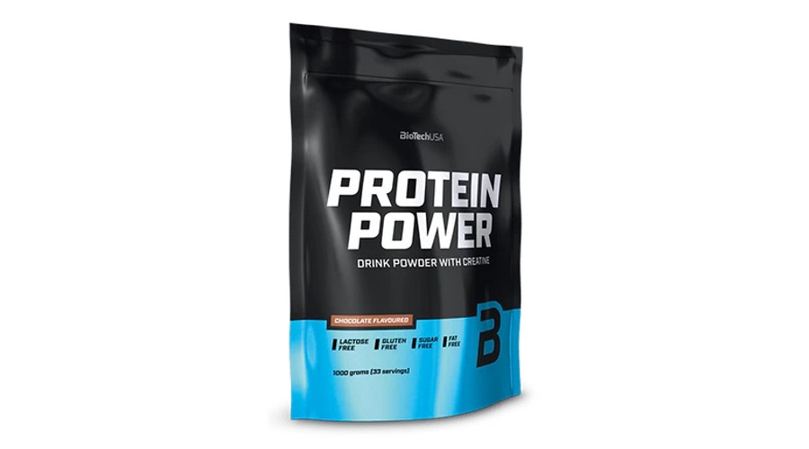 Protein Power 1000 g csokoládé BioTechUSA Protein Power 1000 g csokoládé BioTechUSA