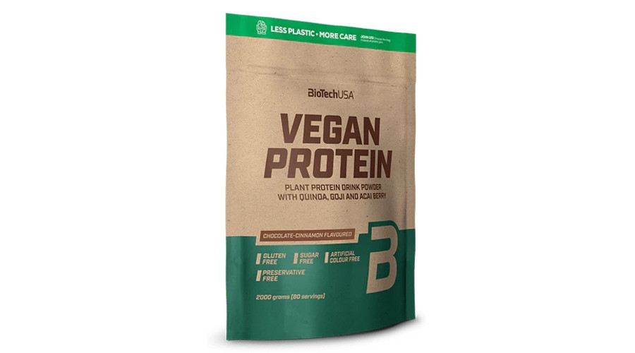 Vegan Protein 2000 g csokoládé-fahéj BioTechUSA Vegan Protein 2000 g csokoládé-fahéj BioTechUSA