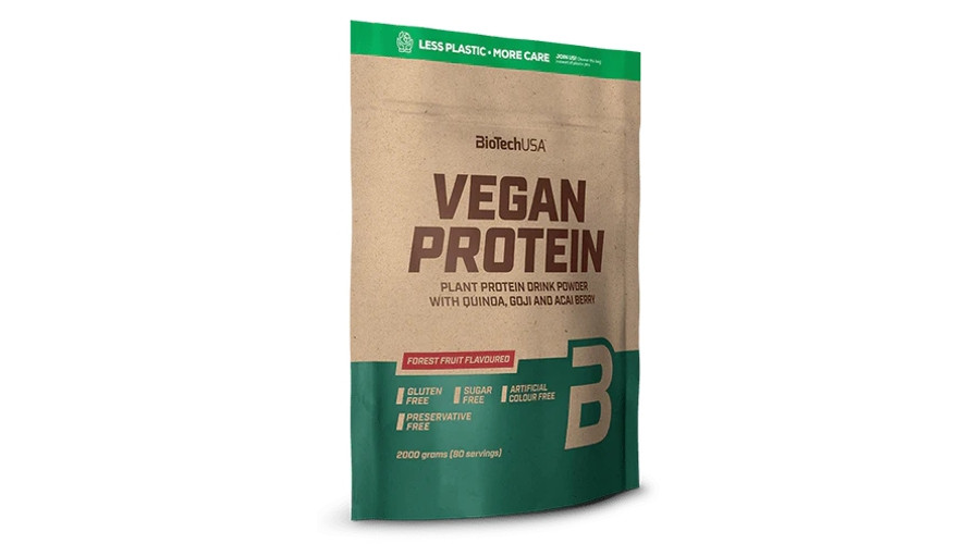 Vegan Protein 2000 g erdei gyümölcs BioTechUSA