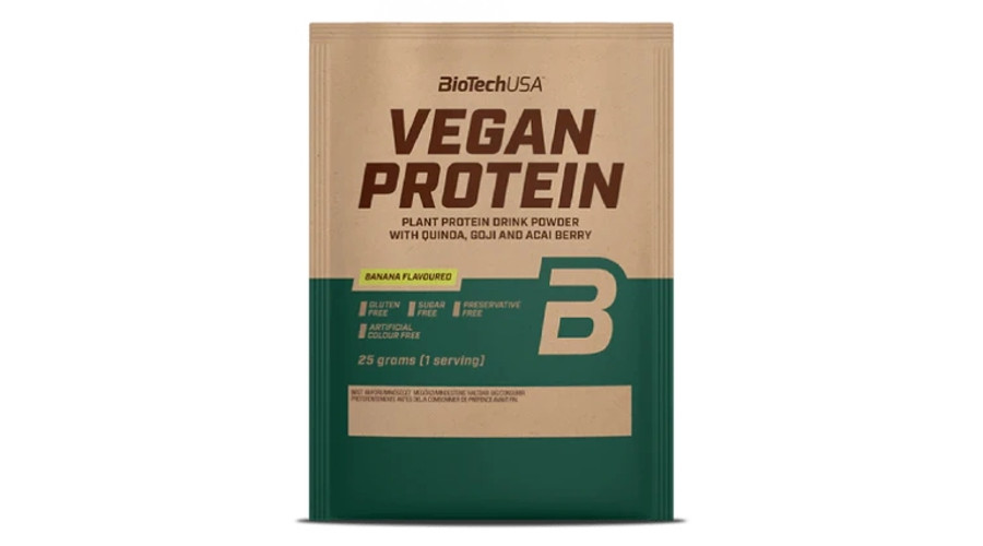 Vegan Protein 25 g banán BioTechUSA