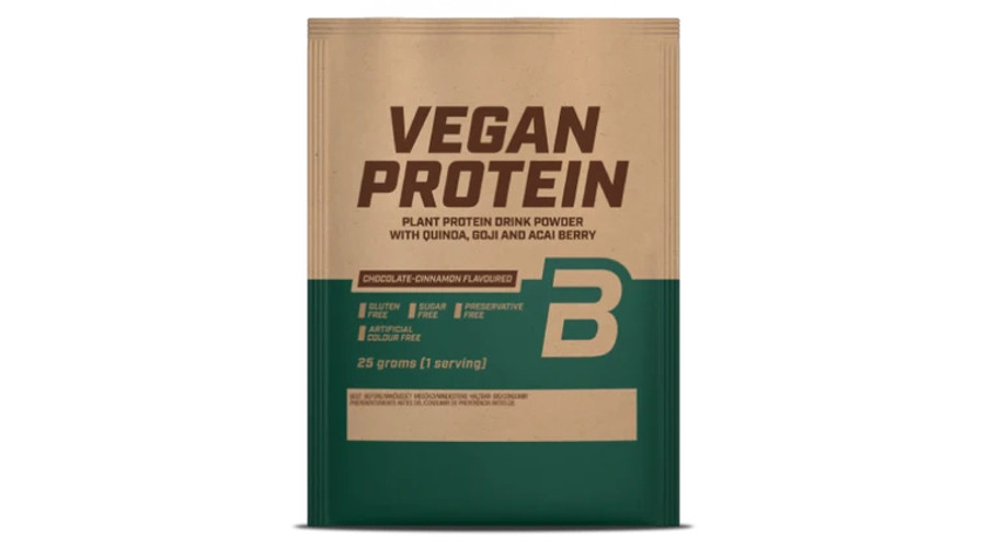 Vegan Protein 25 g csokoládé-fahéj BioTechUSA