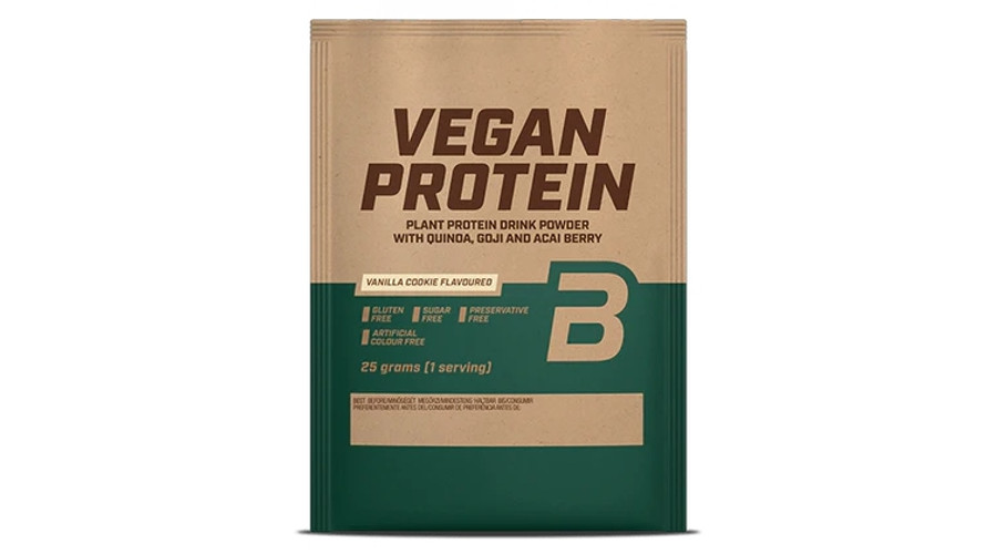 Vegan Protein 25 g vaníliás sütemény BioTechUSA Vegan Protein 25 g vaníliás sütemény BioTechUSA