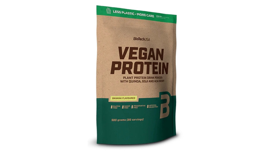 Vegan Protein 500 g banán BioTechUSA