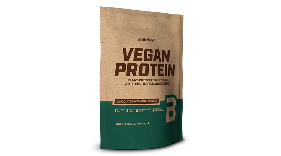 Vegan Protein 500 g csokoládé-fahéj BioTechUSA Vegan Protein 500 g csokoládé-fahéj BioTechUSA