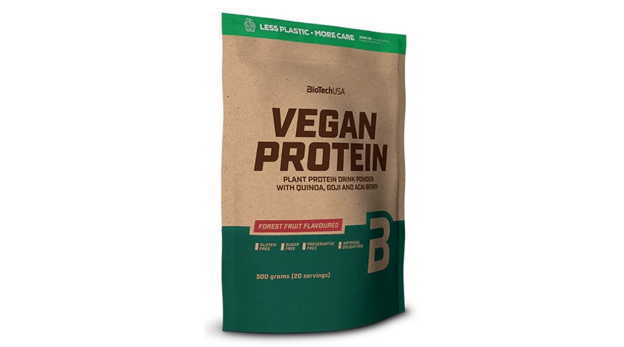 Vegan Protein 500 g erdei gyümölcs BioTechUSA Vegan Protein 500 g erdei gyümölcs BioTechUSA