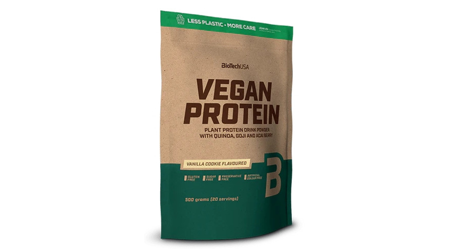 Vegan Protein 500 g vaníliás sütemény BioTechUSA Vegan Protein 500 g vaníliás sütemény BioTechUSA