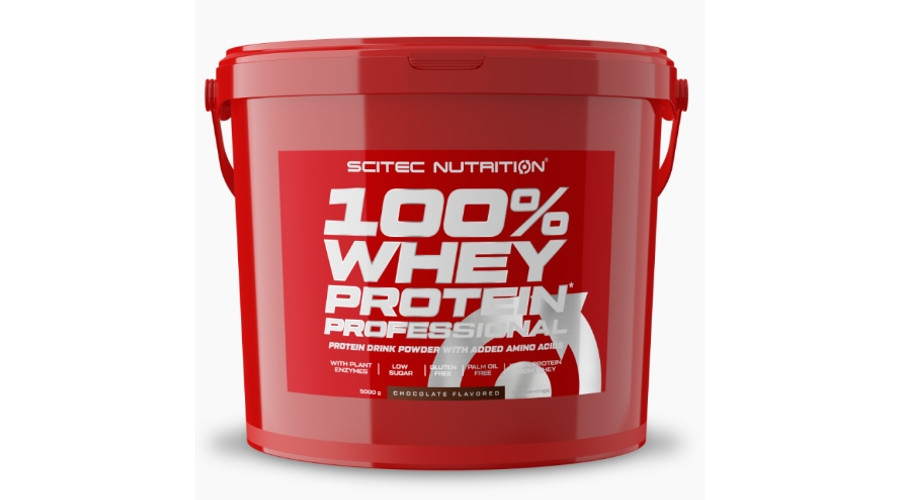 100% Whey Protein Professional 5000g csokoládé Scitec Nutrition 100% Whey Protein Professional 5000g csokoládé Scitec Nutrition
