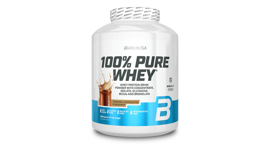 100% Pure Whey 2000 g karamell-cappuccino BioTechUSA
