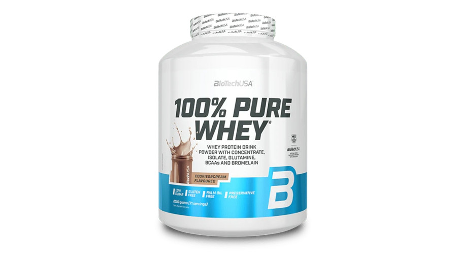 100% Pure Whey 2000 g cookies & cream BioTechUSA 100% Pure Whey 2000 g cookies & cream BioTechUSA