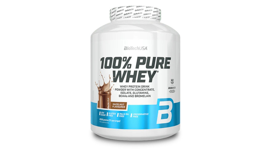 100% Pure Whey 2000 g ízesítetlen BioTechUSA