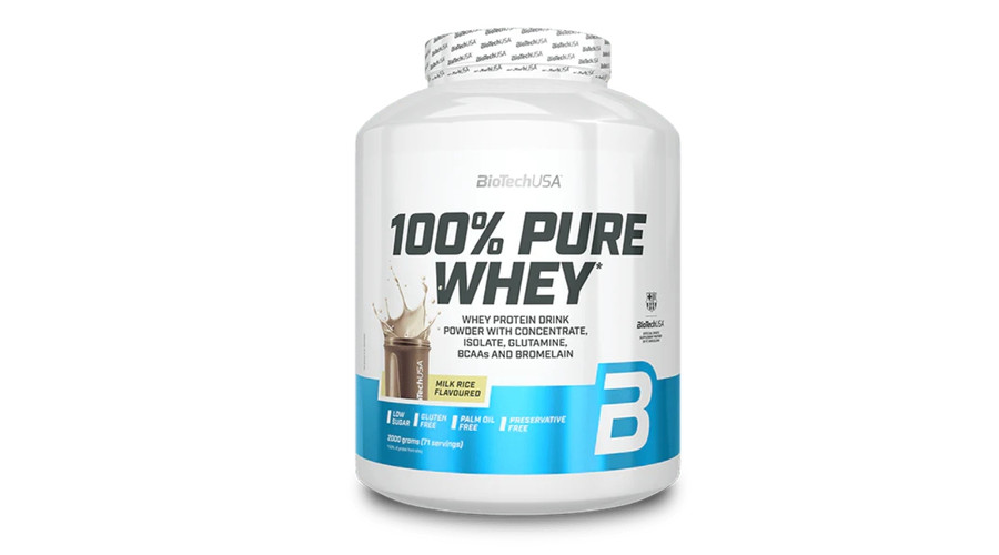 100% Pure Whey 2000 g tejberizs BioTechUSA