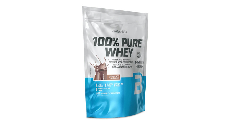 100% Pure Whey 400 g csokoládé BioTechUSA