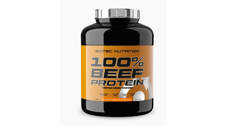 100% Beef Protein 1800g karamellás banán Scitec Nutrition