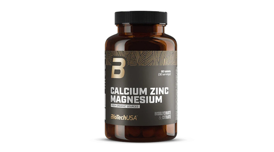 Calcium Zinc Magnesium from organic sources 90 tabl. BioTechUSA Calcium Zinc Magnesium from organic sources 90 tabl. BioTechUSA
