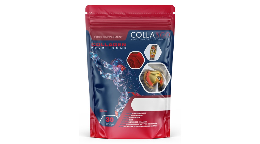 COLLANGO Collagen Pour Homme 348 g meggy kollagén COLLANGO Collagen Pour Homme 348 g meggy kollagén