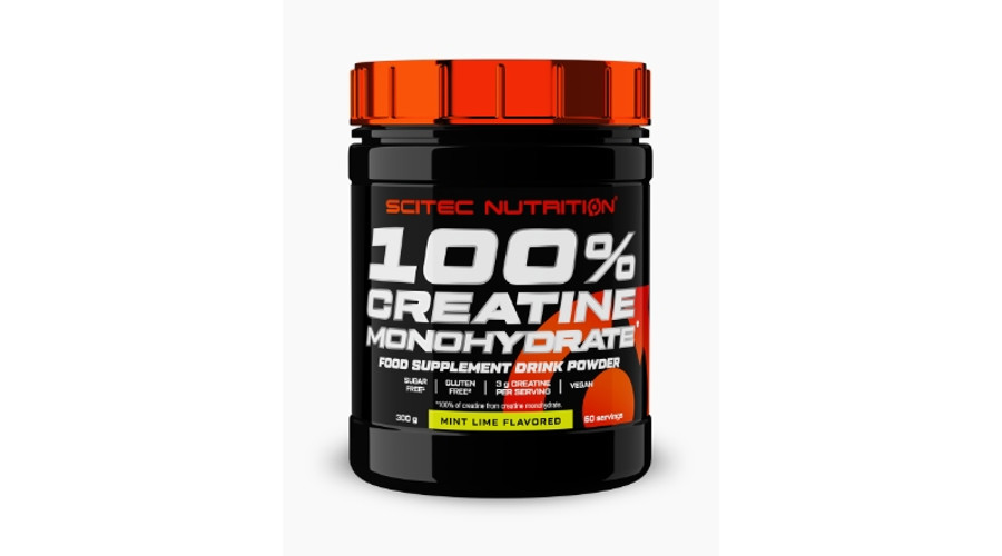 100% Creatine Monohydrate 300g menta-lime Scitec Nutrition 100% Creatine Monohydrate 300g menta-lime Scitec Nutrition