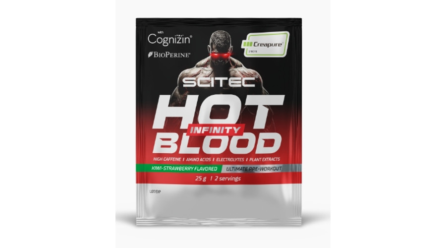 Hot Blood Infinity 25g kiwi-eper Scitec Nutrition Hot Blood Infinity 25g kiwi-eper Scitec Nutrition