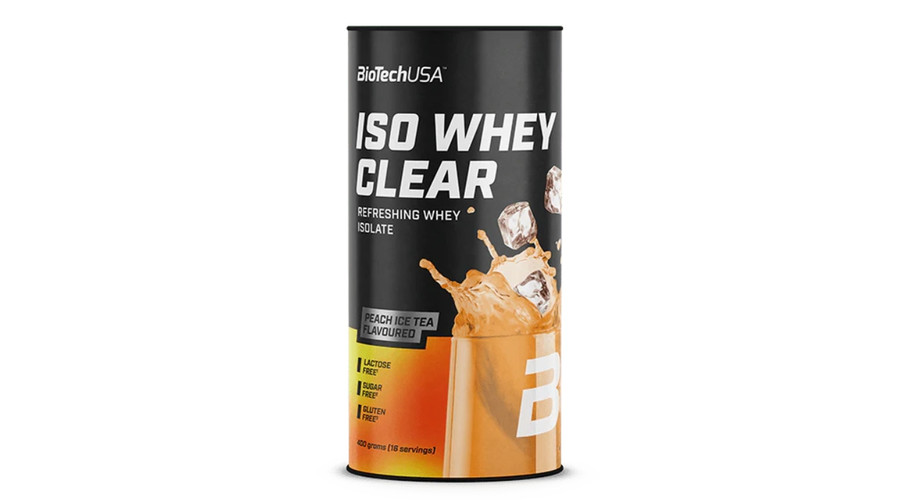 Iso Whey Clear 400 g barackos ice tea BioTechUSA