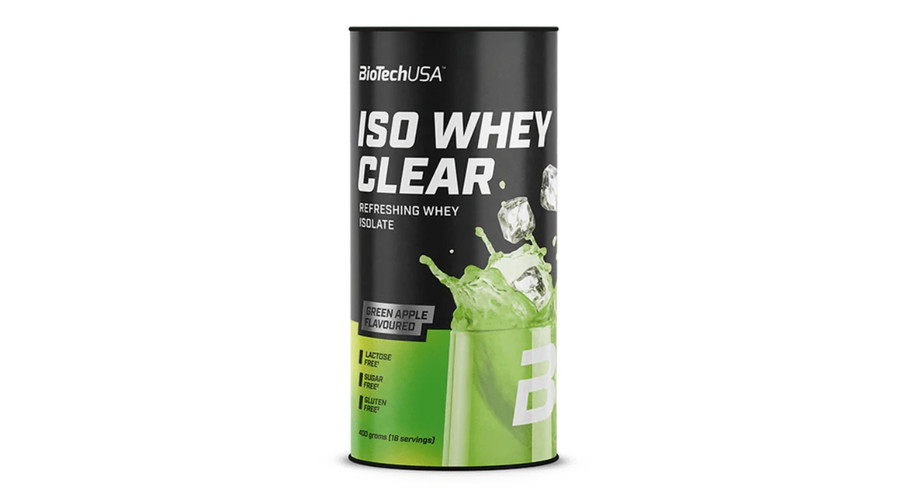 Iso Whey Clear 400 g zöldalma BioTechUSA Iso Whey Clear 400 g zöldalma BioTechUSA