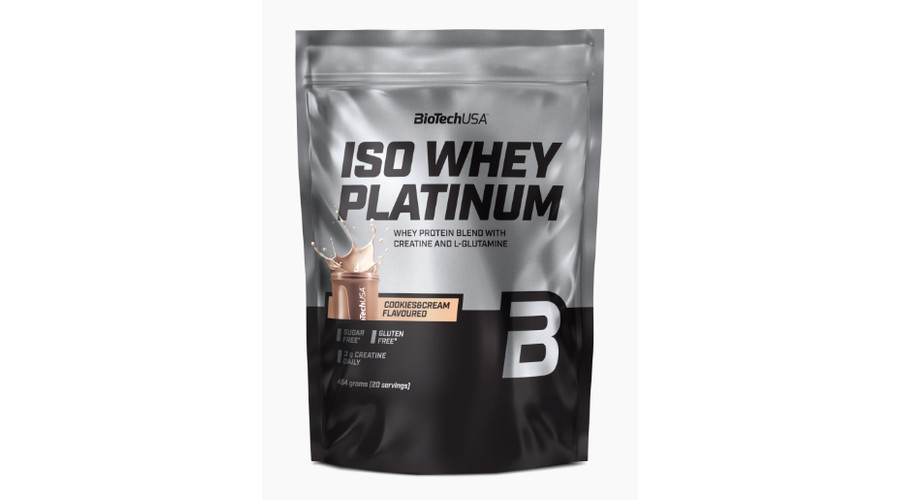 Iso Whey Platinum 454 g cookies & cream BioTechUSA