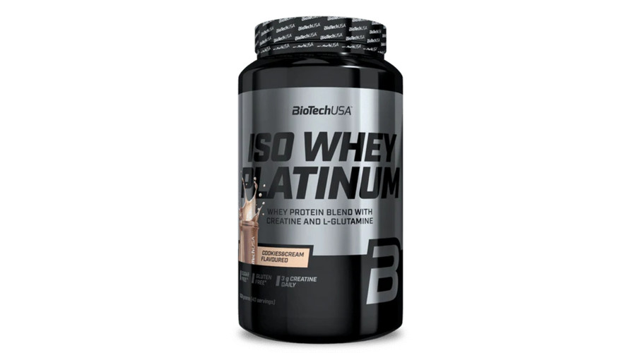 Iso Whey Platinum 908 g cookies & cream BioTechUSA Iso Whey Platinum 908 g cookies & cream BioTechUSA