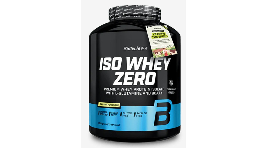 Iso Whey Zero 1816 g banán BioTechUSA Iso Whey Zero 1816 g banán BioTechUSA