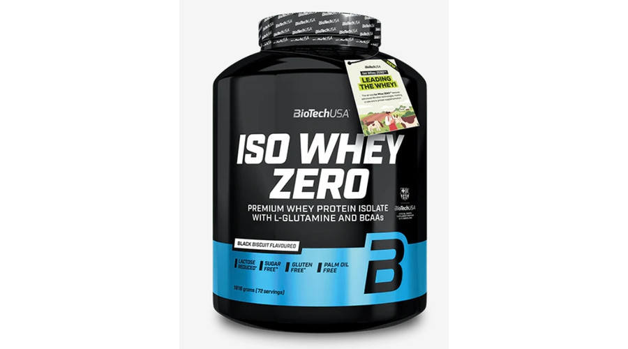 Iso Whey Zero 1816 g black biscuit BioTechUSA