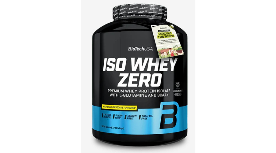 Iso Whey Zero 1816 g citromos sajttorta BioTechUSA Iso Whey Zero 1816 g citromos sajttorta BioTechUSA